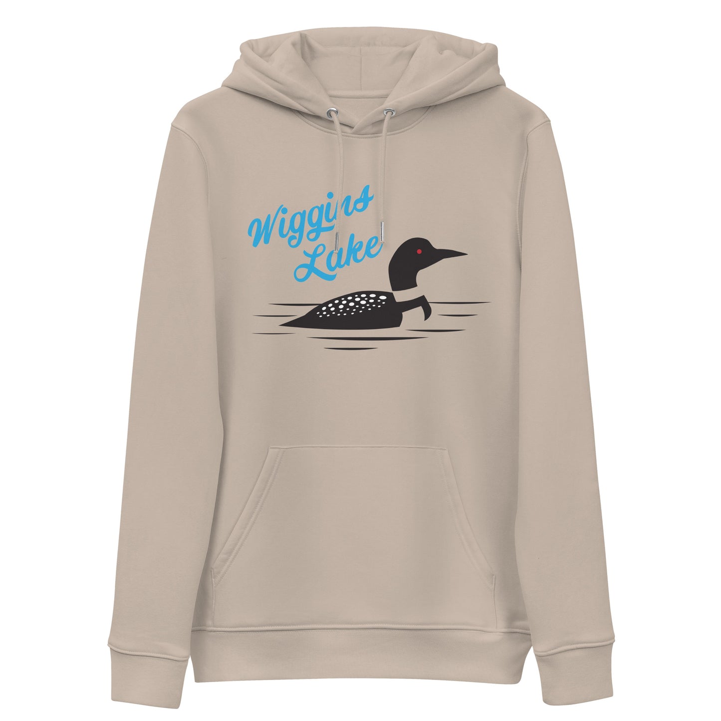 Wiggins Lake Loon - Unisex Eco Hoodie