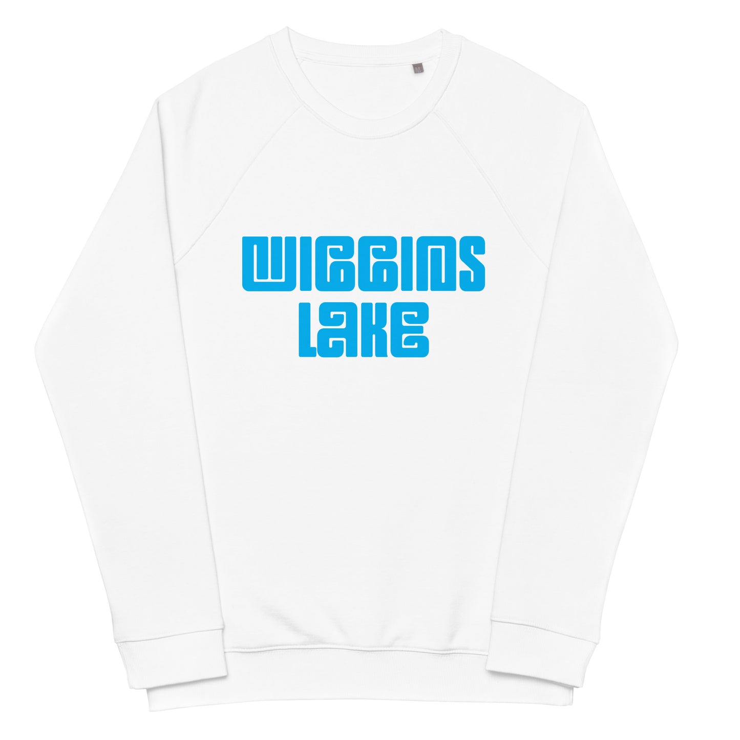 Wiggins Lake - Unisex Organic Raglan Sweatshirt