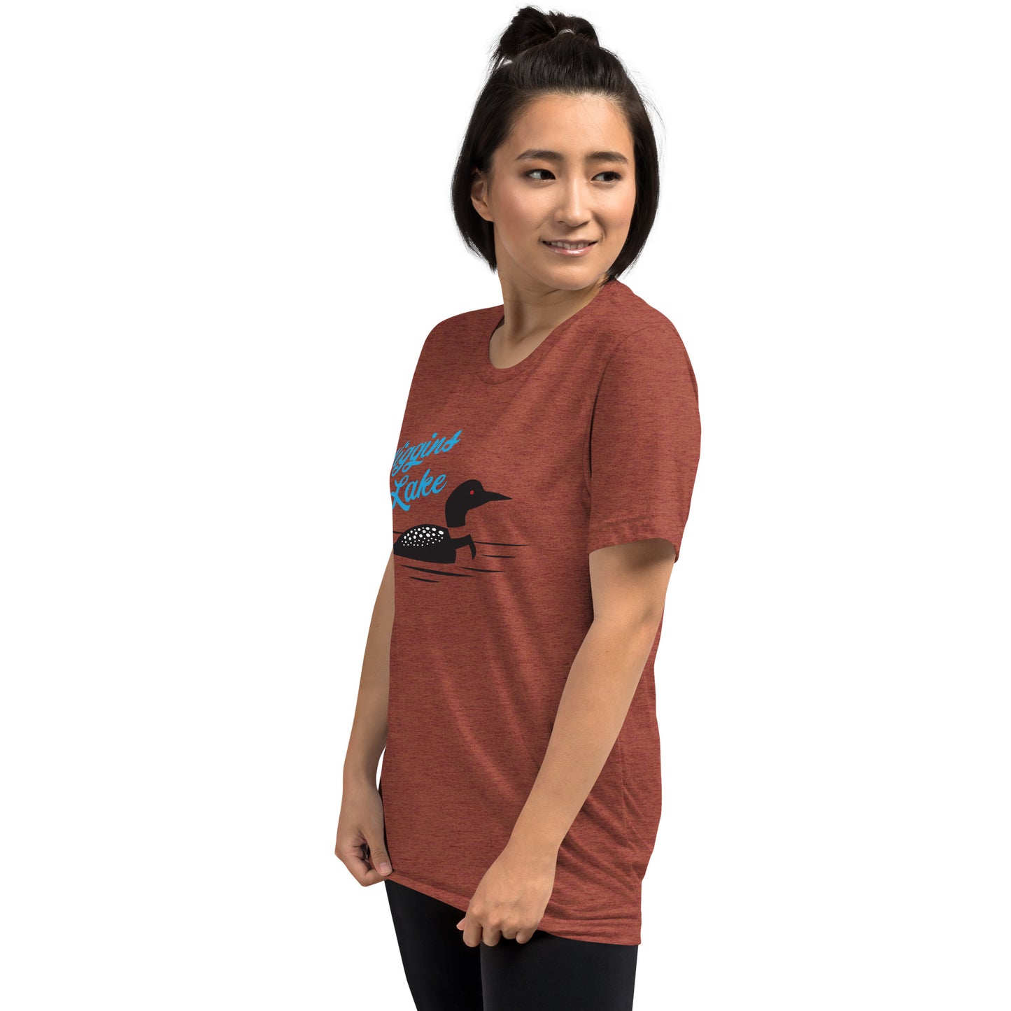 Wiggins Lake Loon / Tri-Blend Unisex T-Shirt
