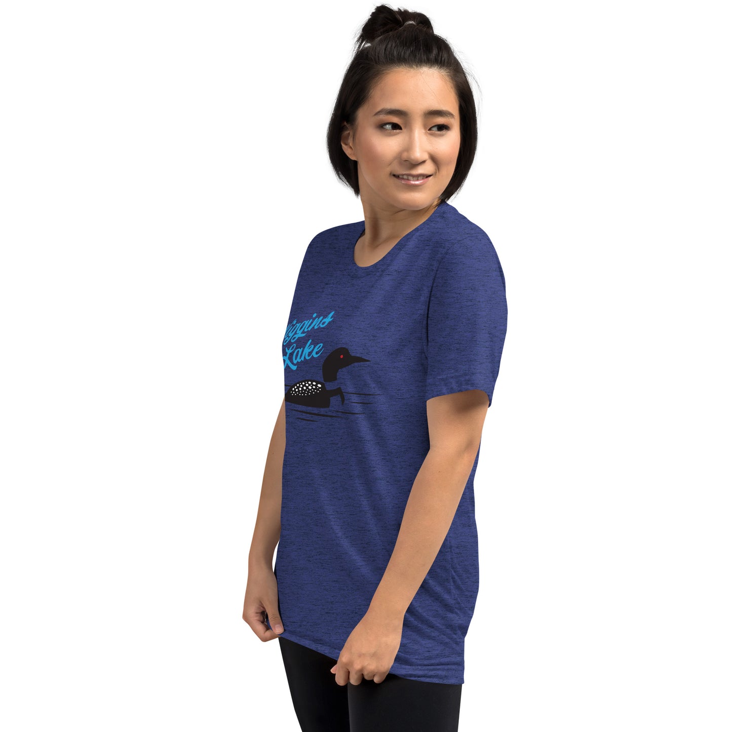 Wiggins Lake Loon / Tri-Blend Unisex T-Shirt