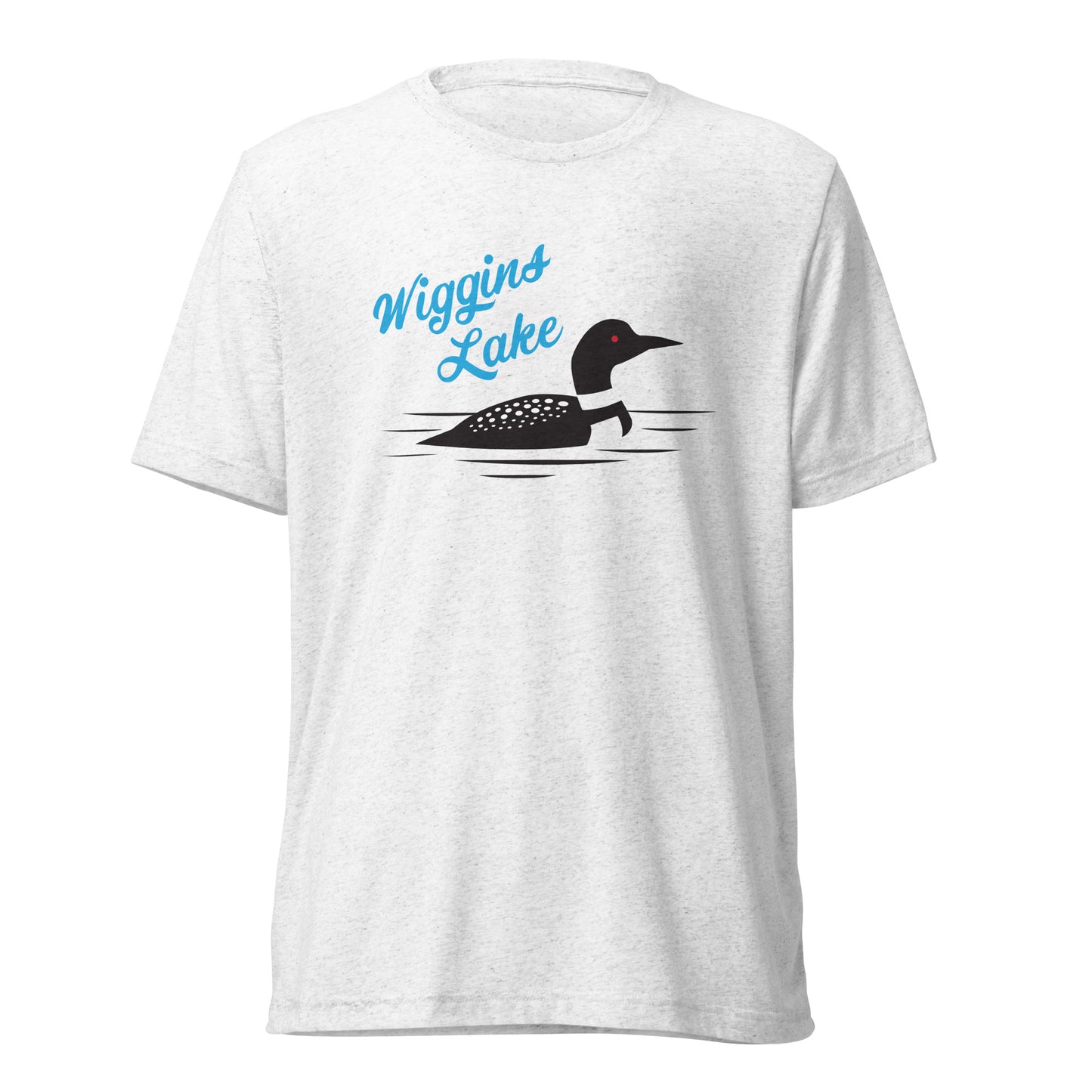 Wiggins Lake Loon / Tri-Blend Unisex T-Shirt