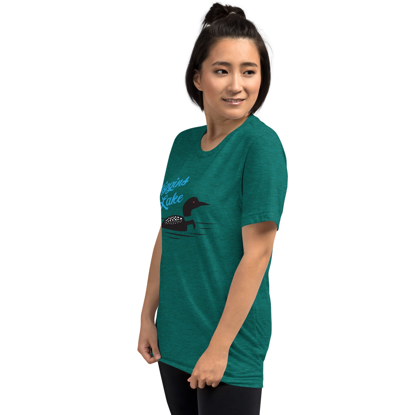 Wiggins Lake Loon / Tri-Blend Unisex T-Shirt
