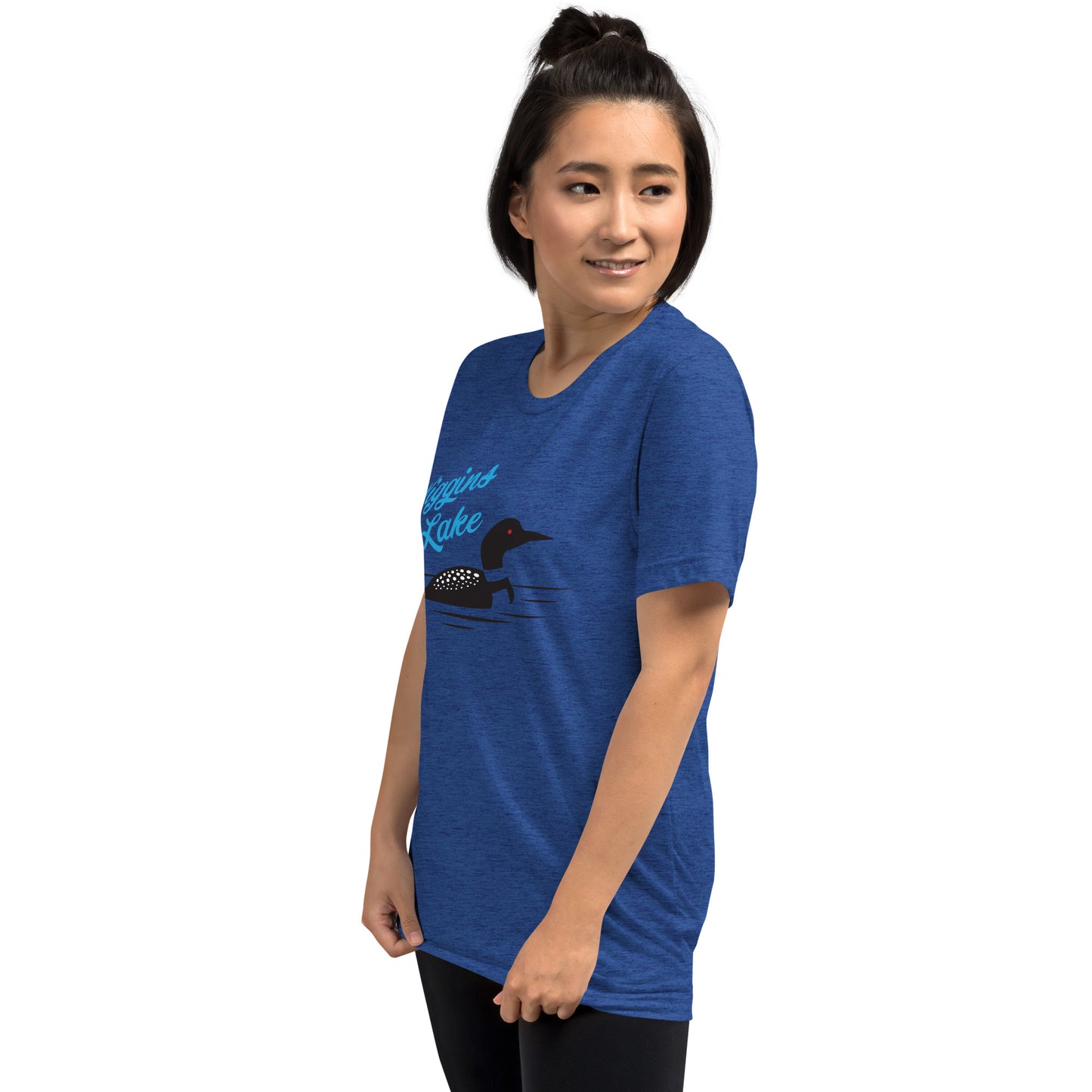 Wiggins Lake Loon / Tri-Blend Unisex T-Shirt