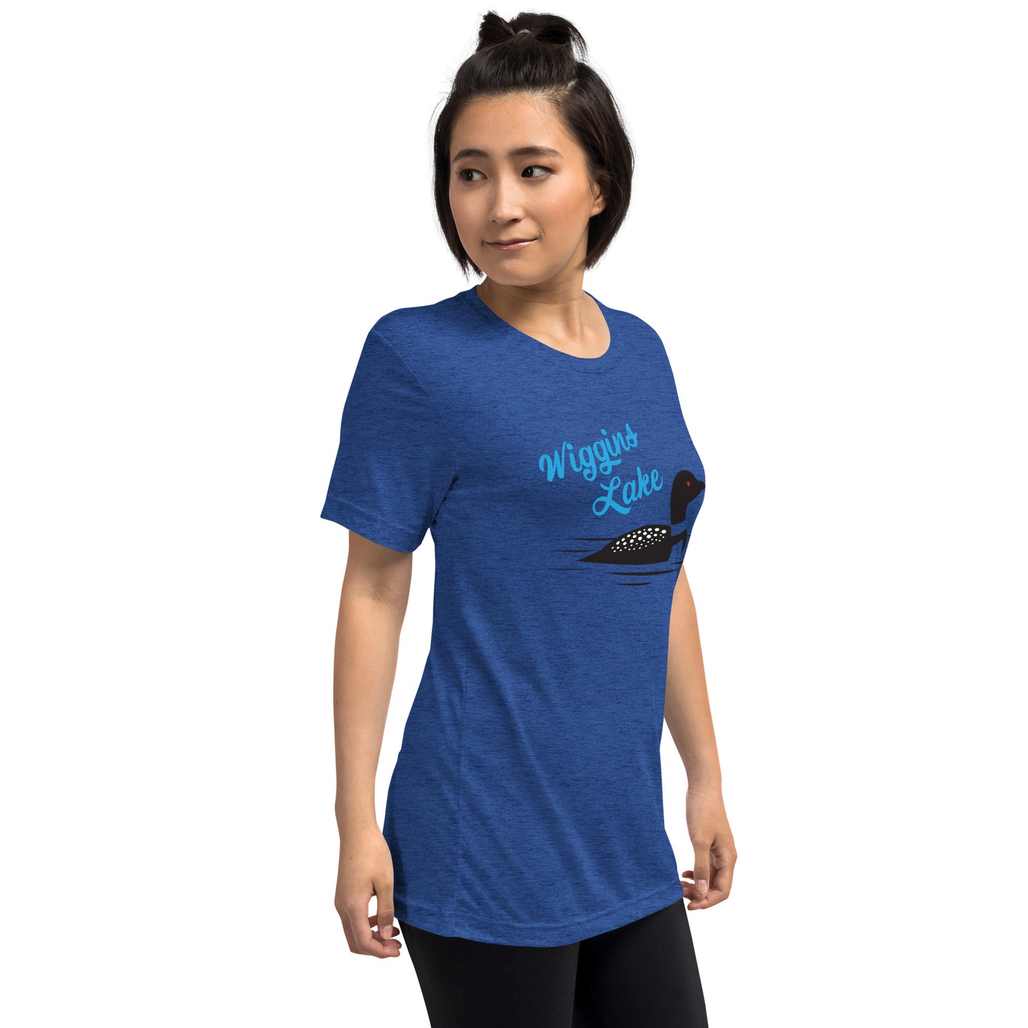 Wiggins Lake Loon / Tri-Blend Unisex T-Shirt