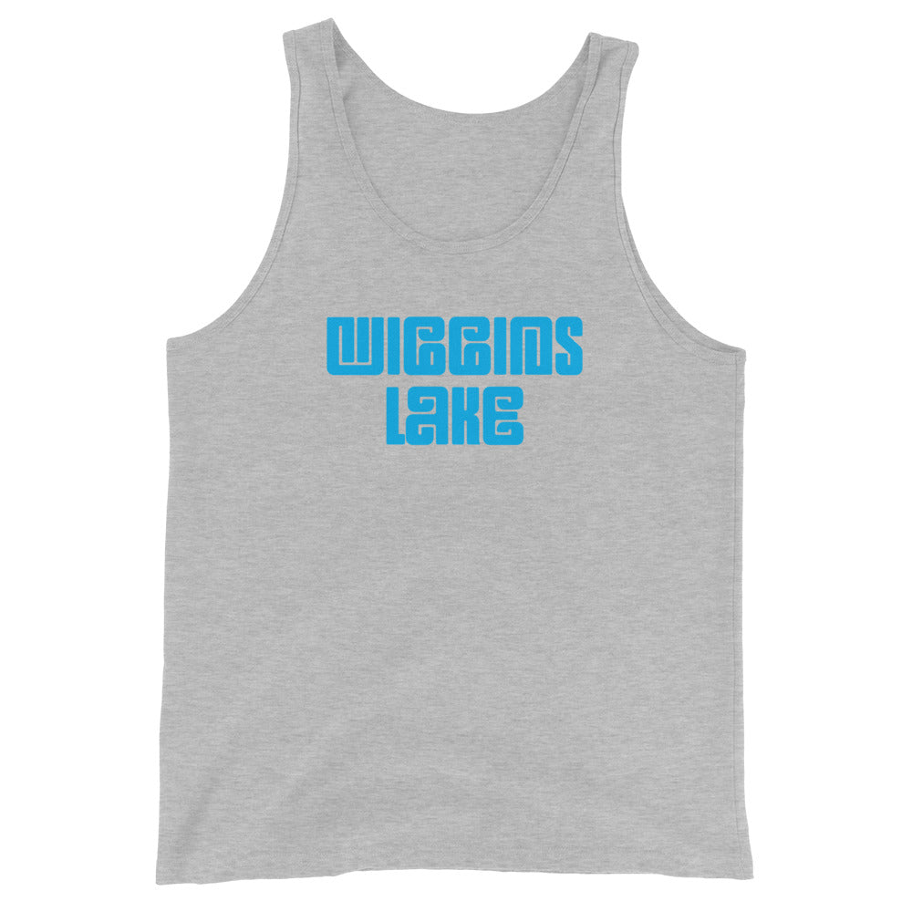 Wiggins Lake Logo - Men's Tank Top