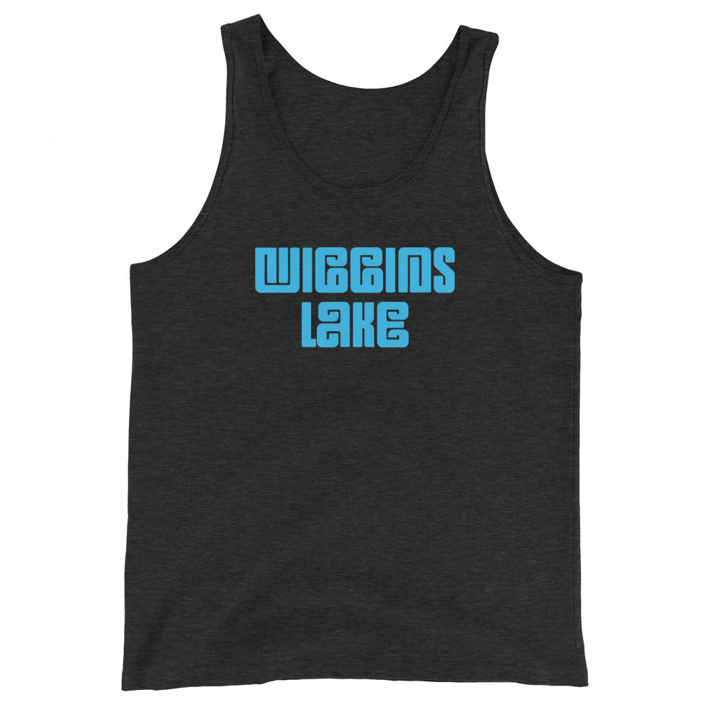 Wiggins Lake Logo - Men's Tank Top