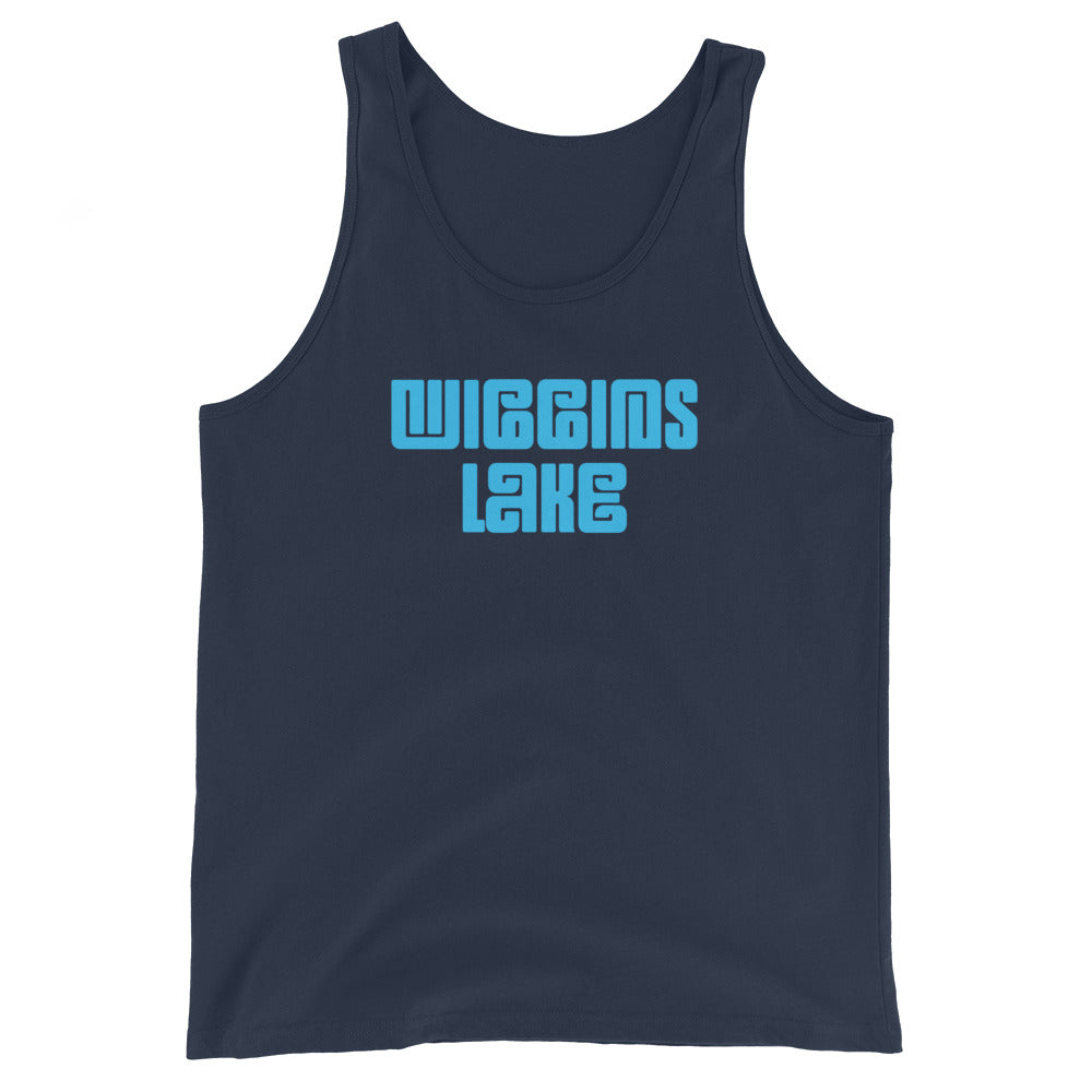 Wiggins Lake Logo - Men's Tank Top