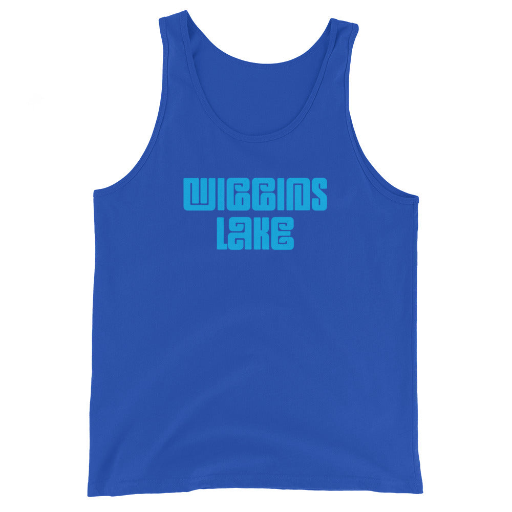 Wiggins Lake Logo - Men's Tank Top