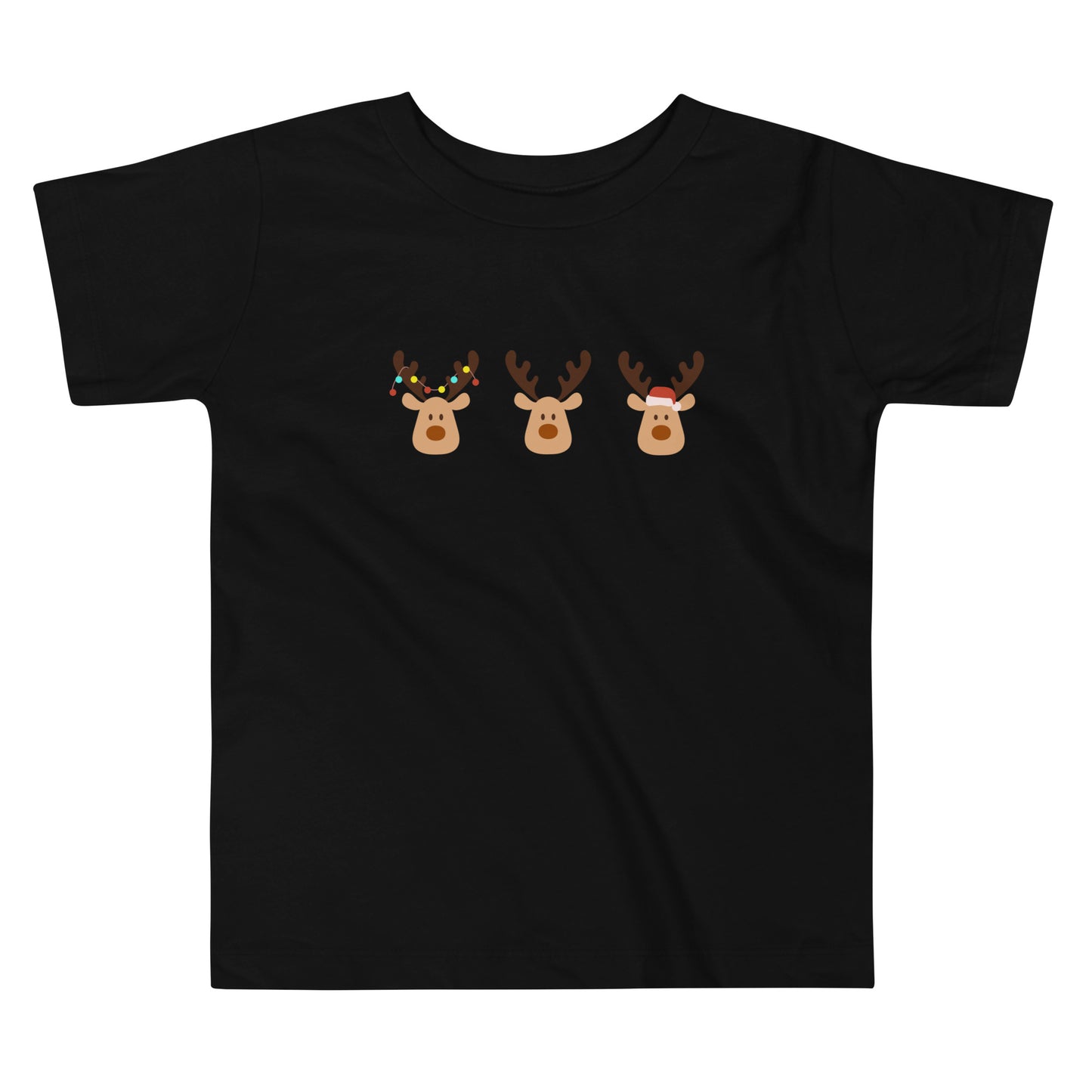 Silly Reindeer - Toddler Short Sleeve Tee