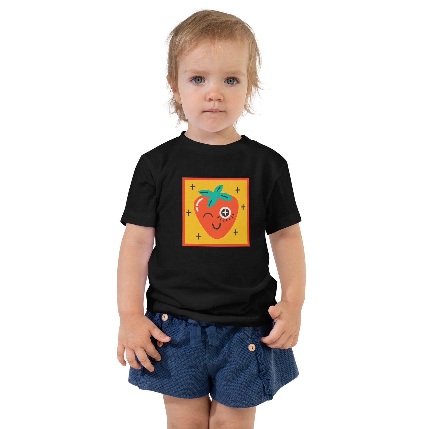 Strawberry Wink - Toddler Short Sleeve Tee