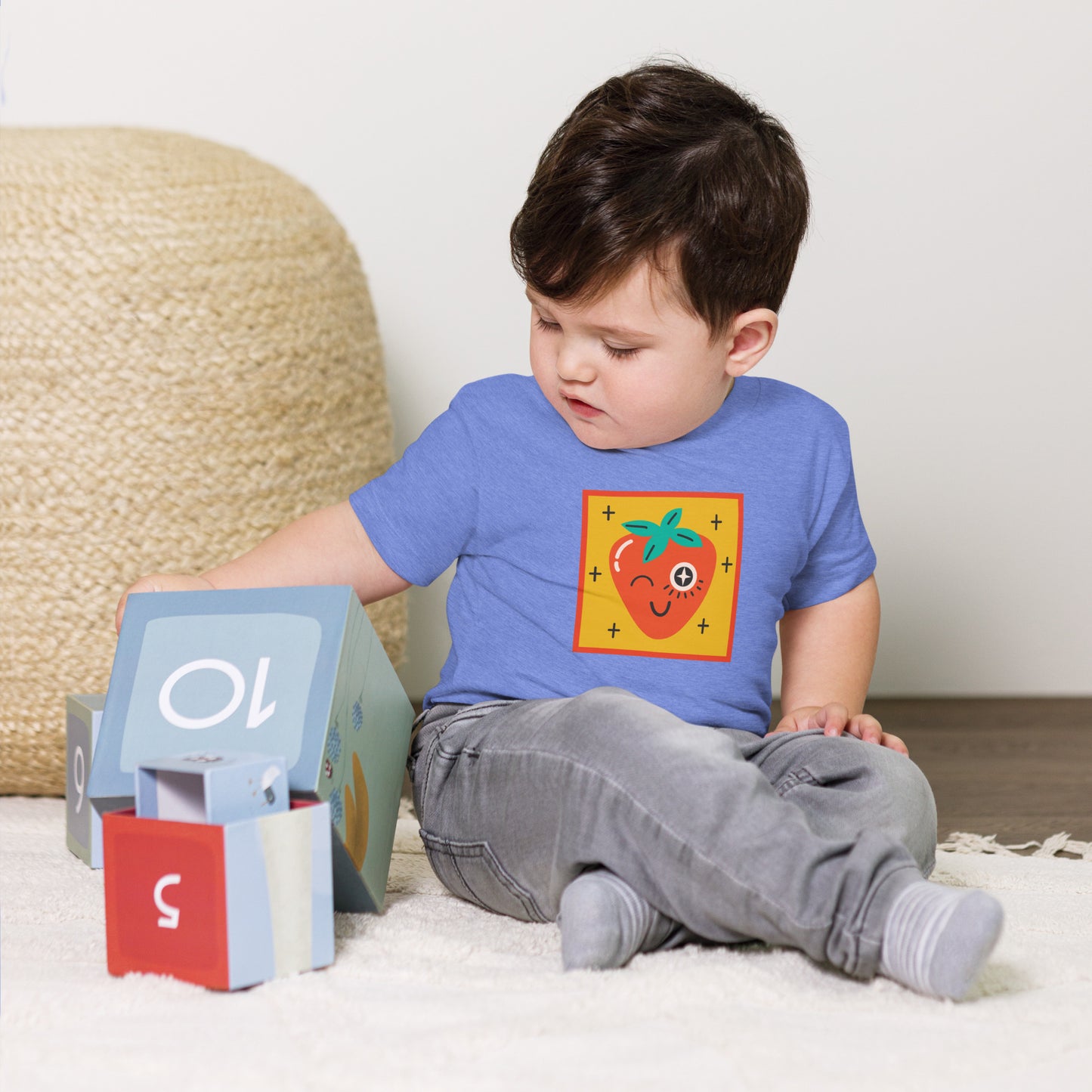 Strawberry Wink - Toddler Short Sleeve Tee