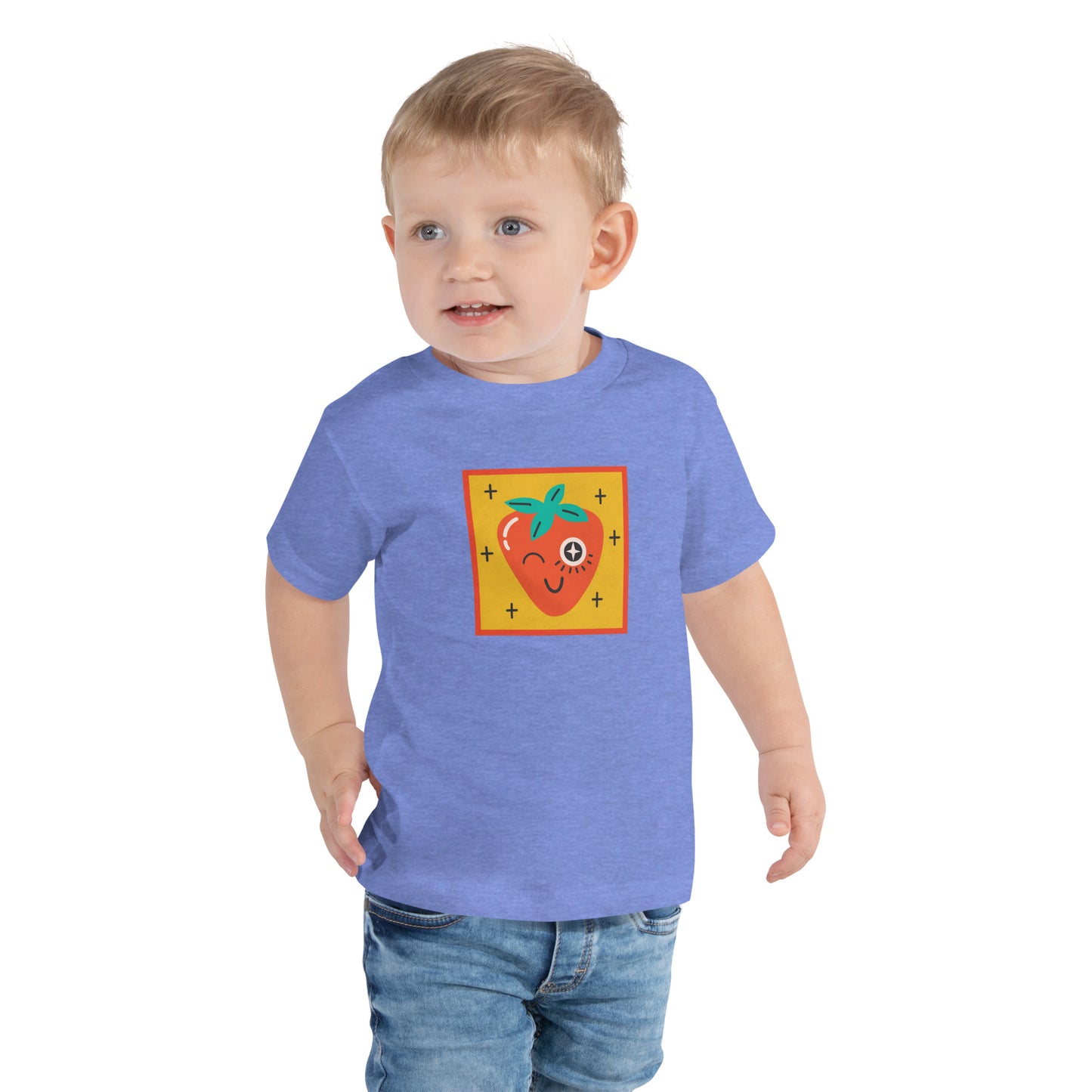 Strawberry Wink - Toddler Short Sleeve Tee