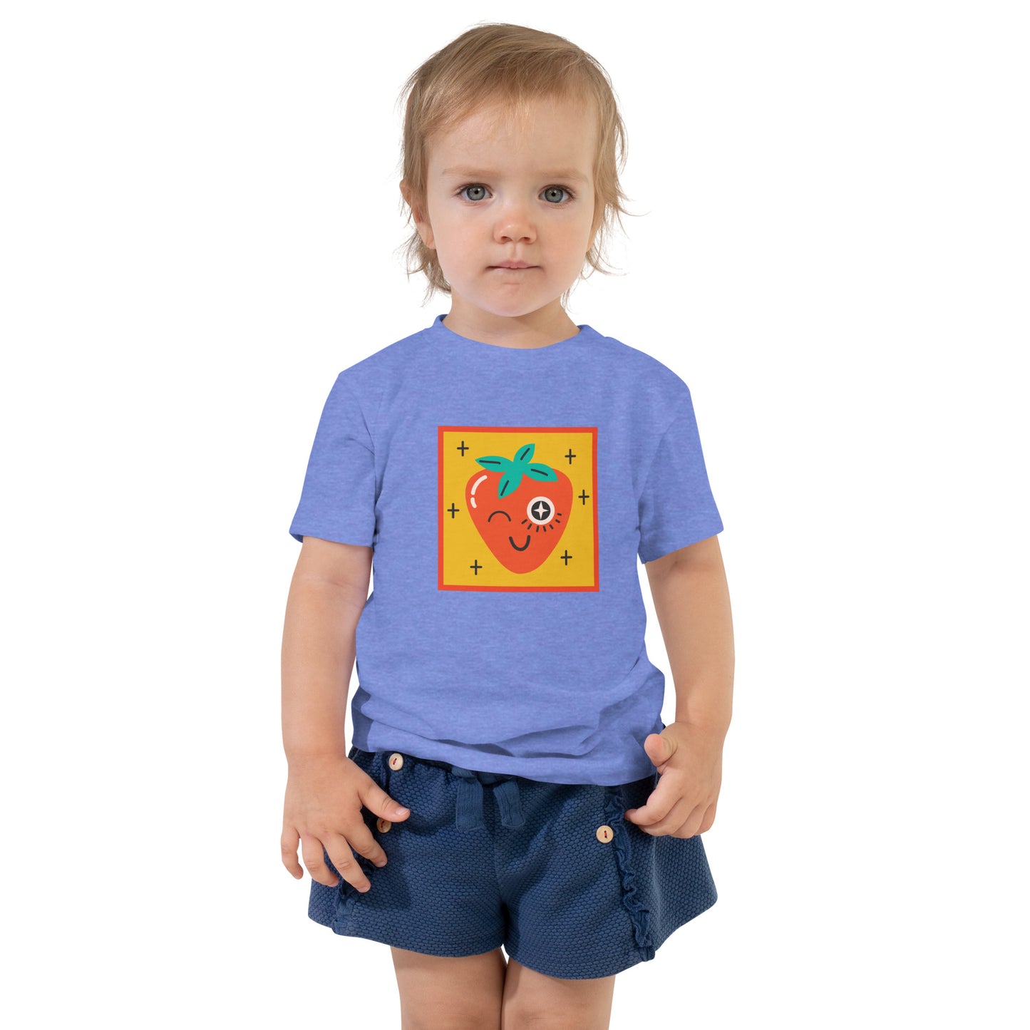 Strawberry Wink - Toddler Short Sleeve Tee