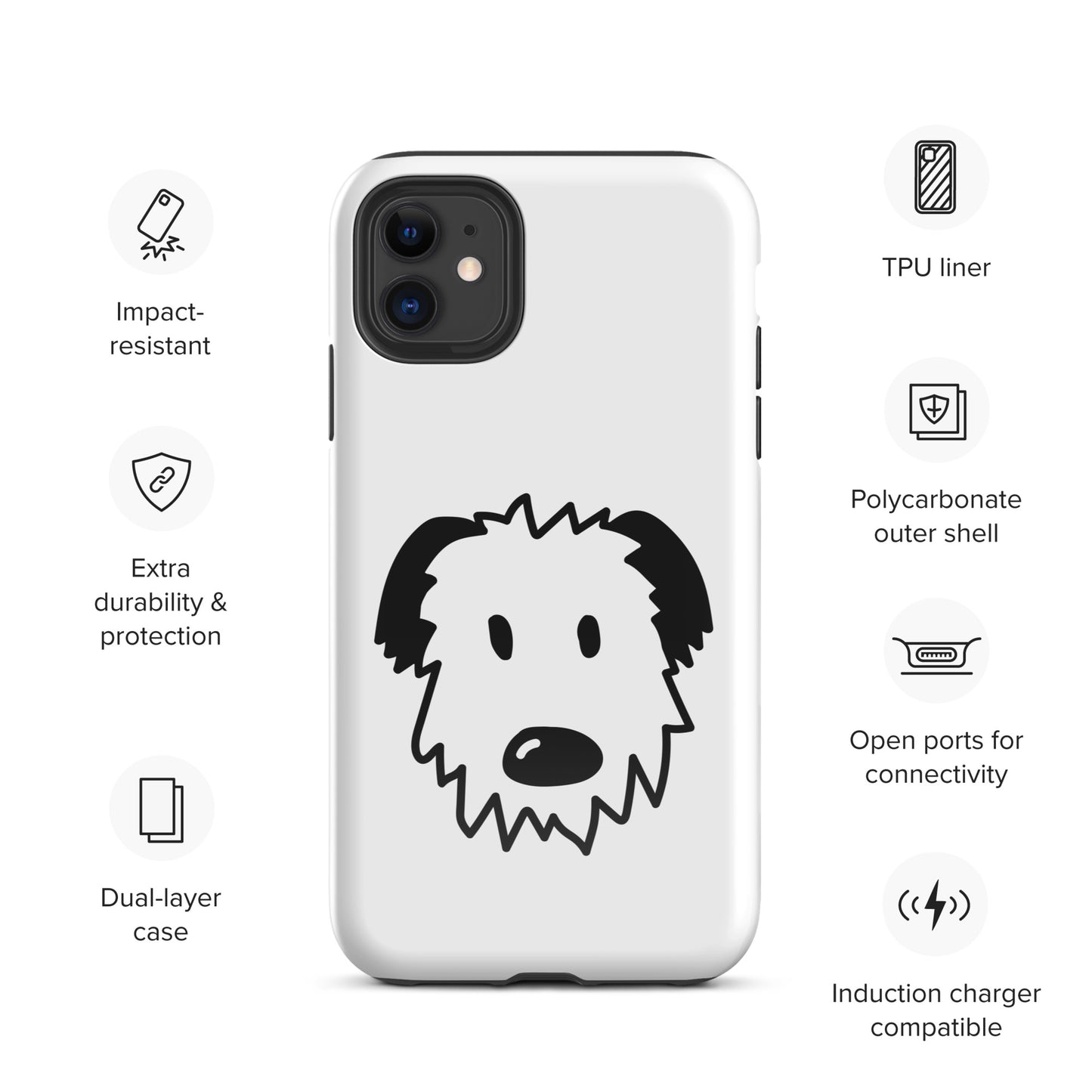 Floof Poof Doggo - Tough Case for iPhone®