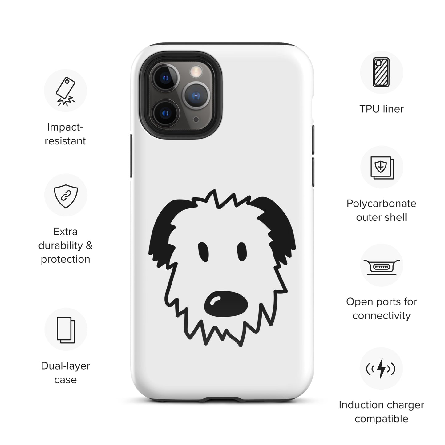 Floof Poof Doggo - Tough Case for iPhone®