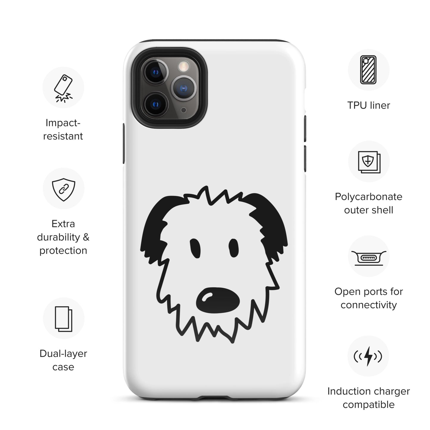 Floof Poof Doggo - Tough Case for iPhone®