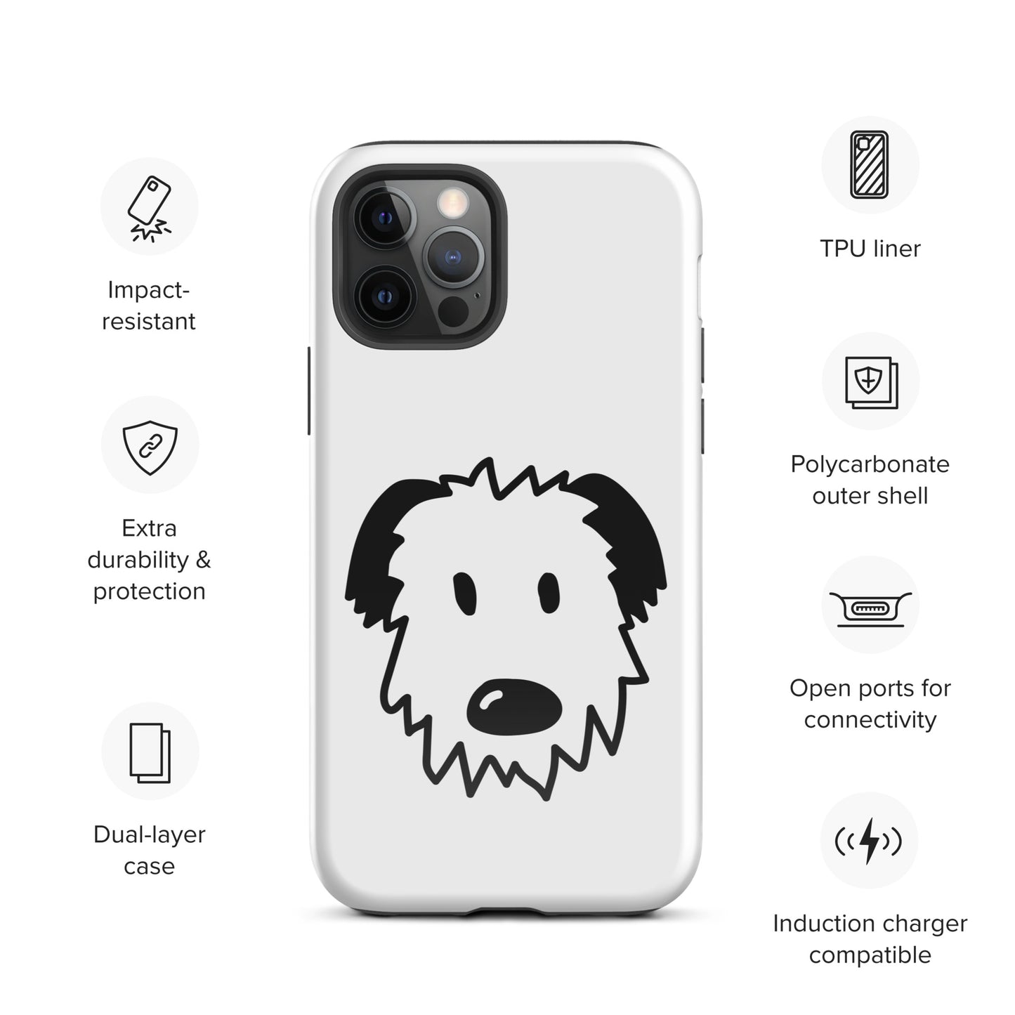 Floof Poof Doggo - Tough Case for iPhone®