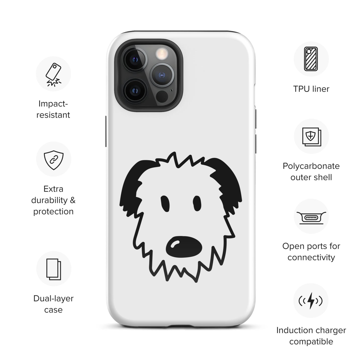 Floof Poof Doggo - Tough Case for iPhone®