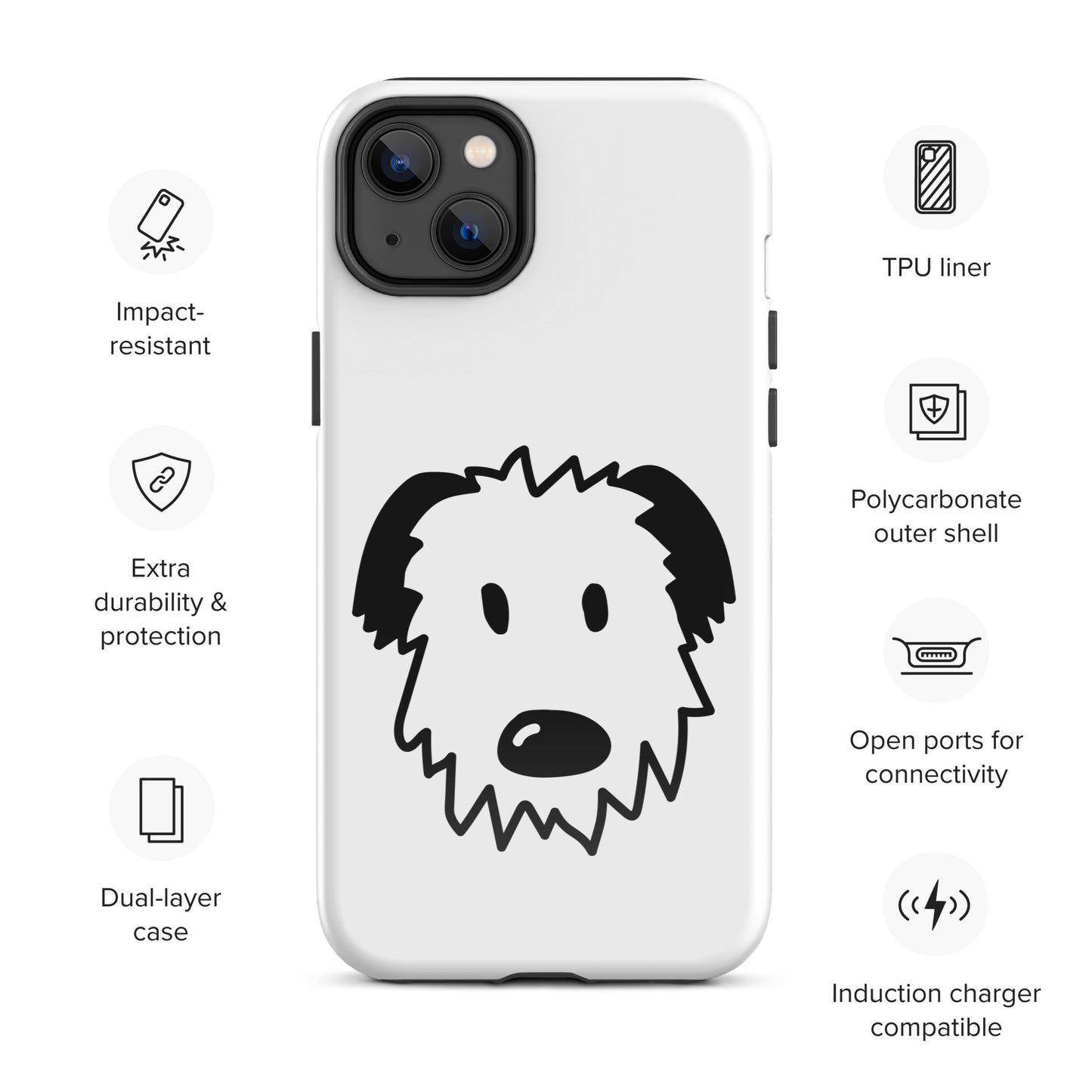 Floof Poof Doggo - Tough Case for iPhone®