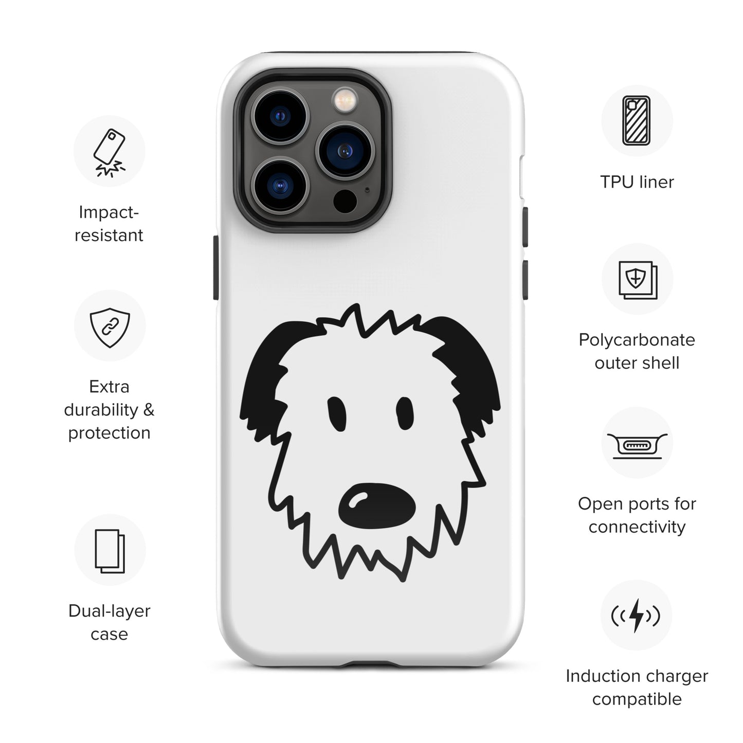 Floof Poof Doggo - Tough Case for iPhone®