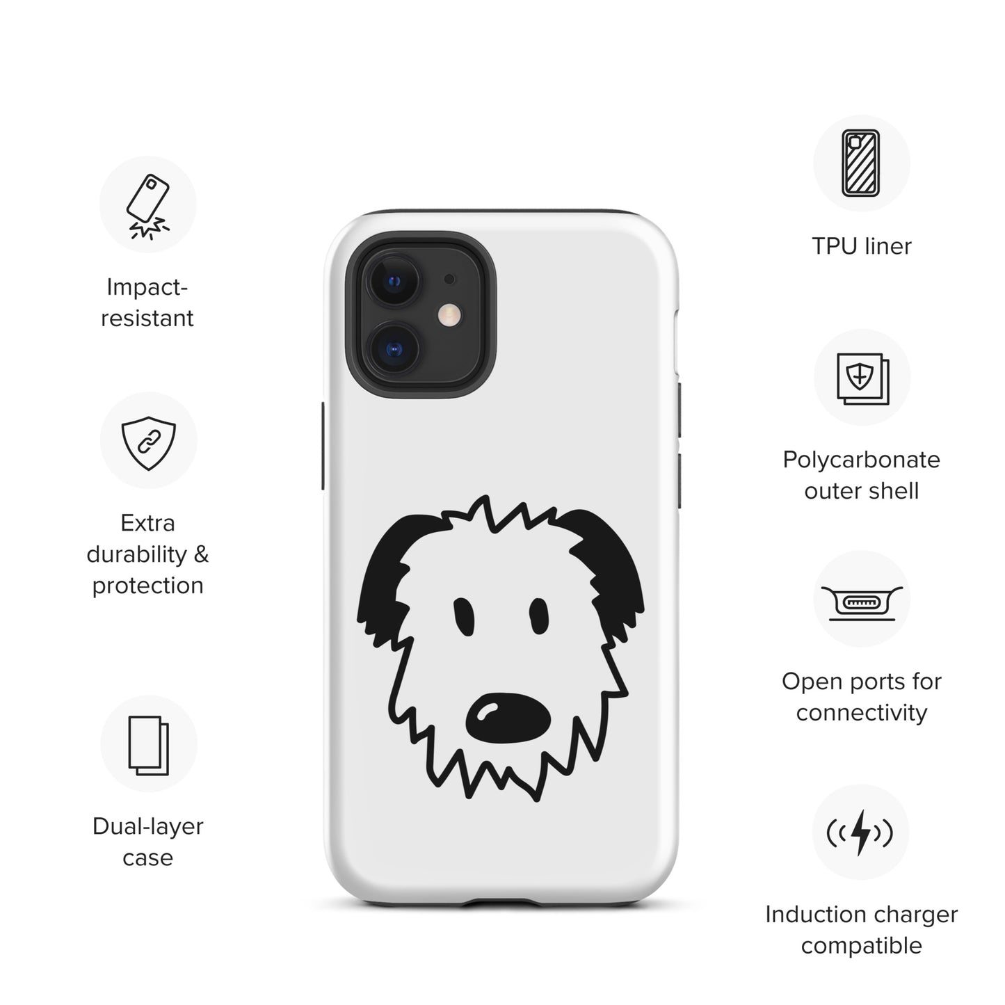 Floof Poof Doggo - Tough Case for iPhone®