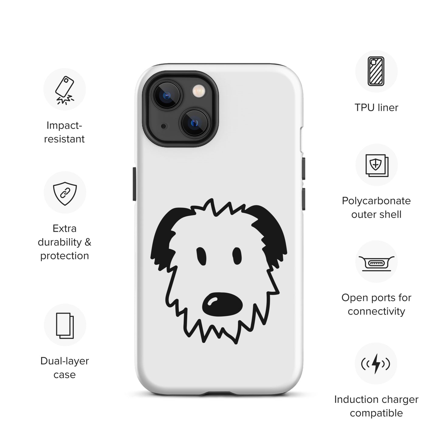 Floof Poof Doggo - Tough Case for iPhone®