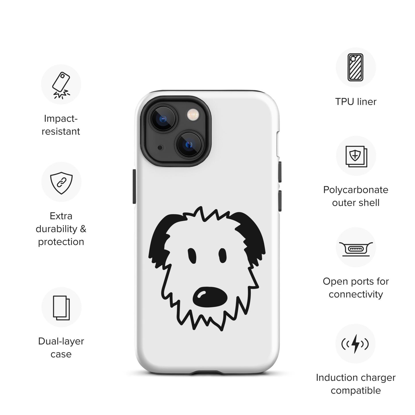 Floof Poof Doggo - Tough Case for iPhone®