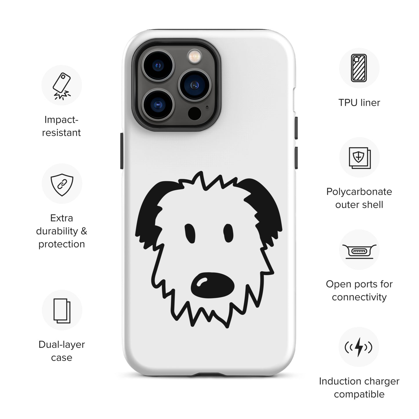 Floof Poof Doggo - Tough Case for iPhone®