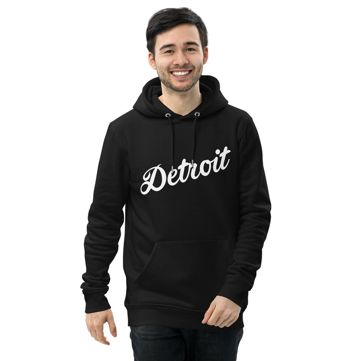 Detroit Script - Eco Hoodie