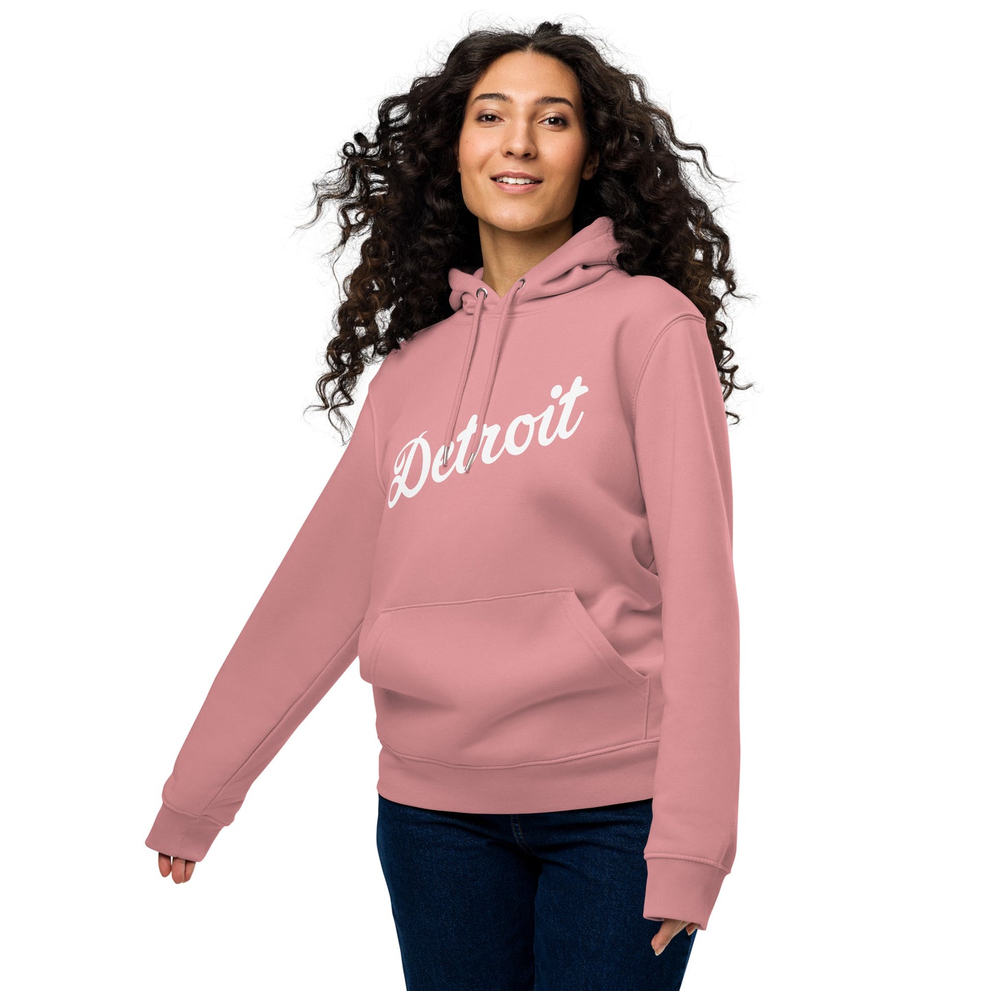 Detroit Script - Eco Hoodie