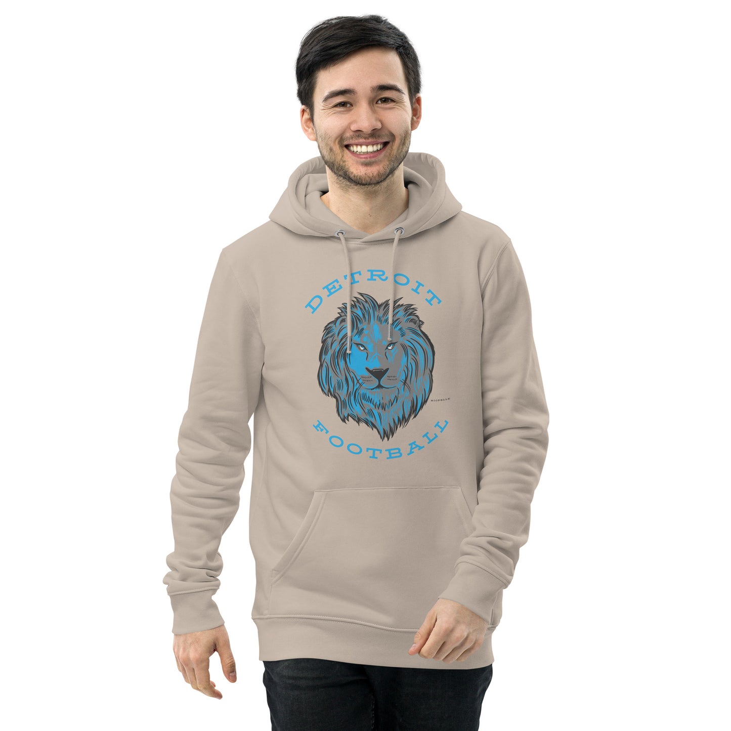 Detroit Football - Unisex Eco Hoodie