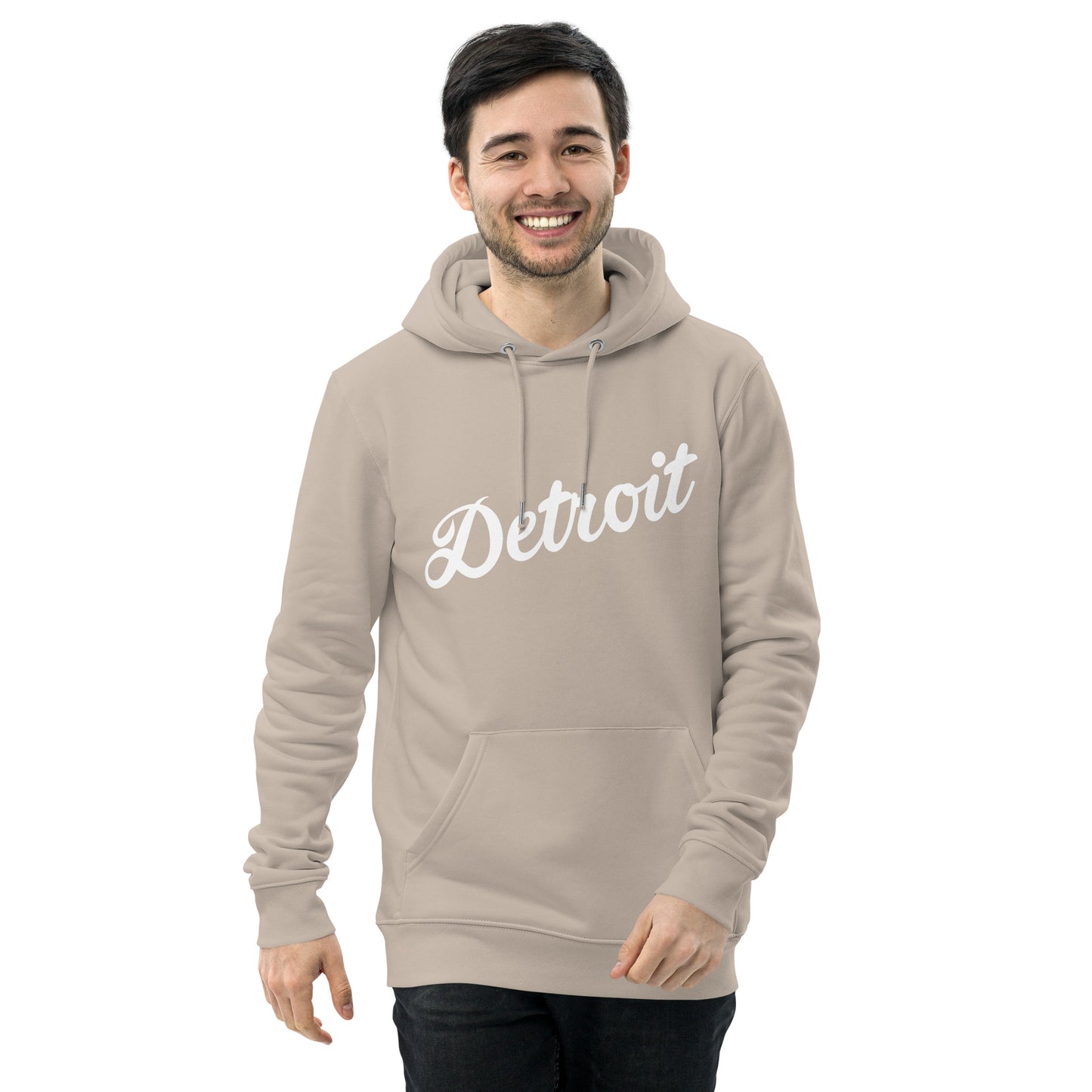 Detroit Script - Eco Hoodie