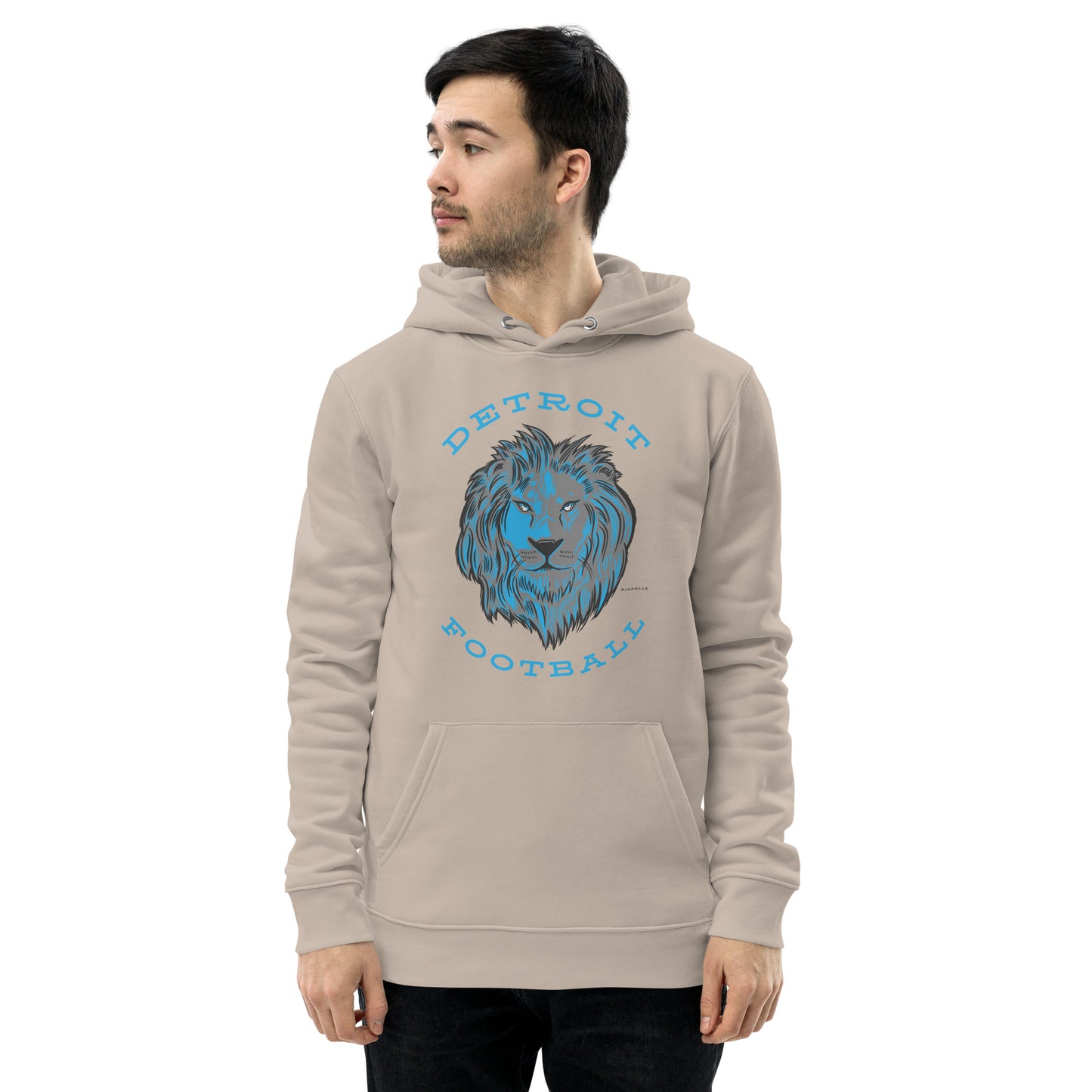 Detroit Football - Unisex Eco Hoodie