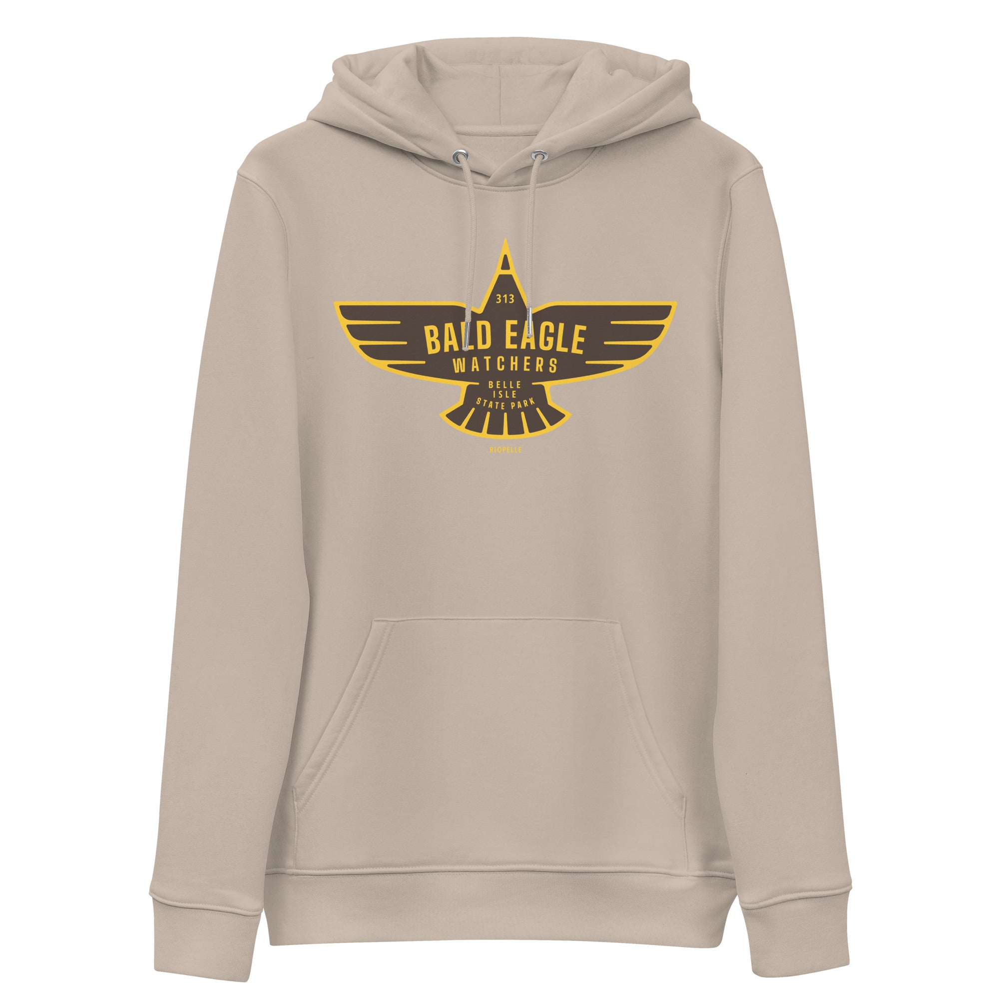 Bald Eagle Watchers Belle Isle State Park Unisex Eco Hoodie