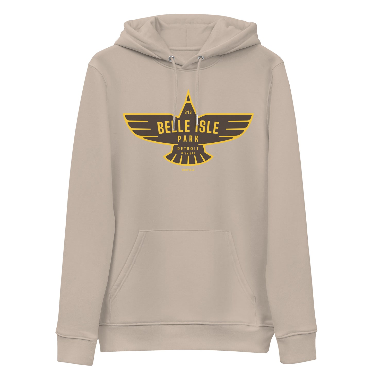 Belle Isle Park Eagle Icon - Unisex Eco Hoodie