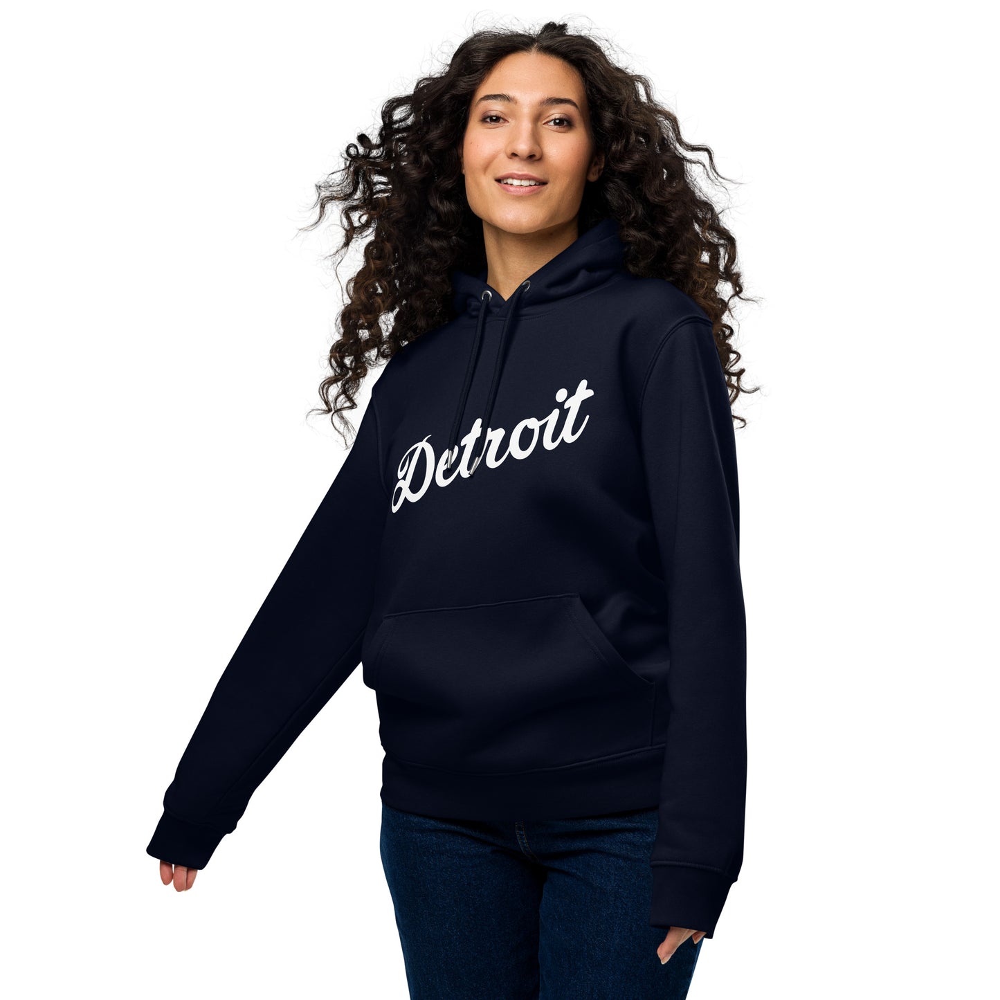 Detroit Script - Eco Hoodie