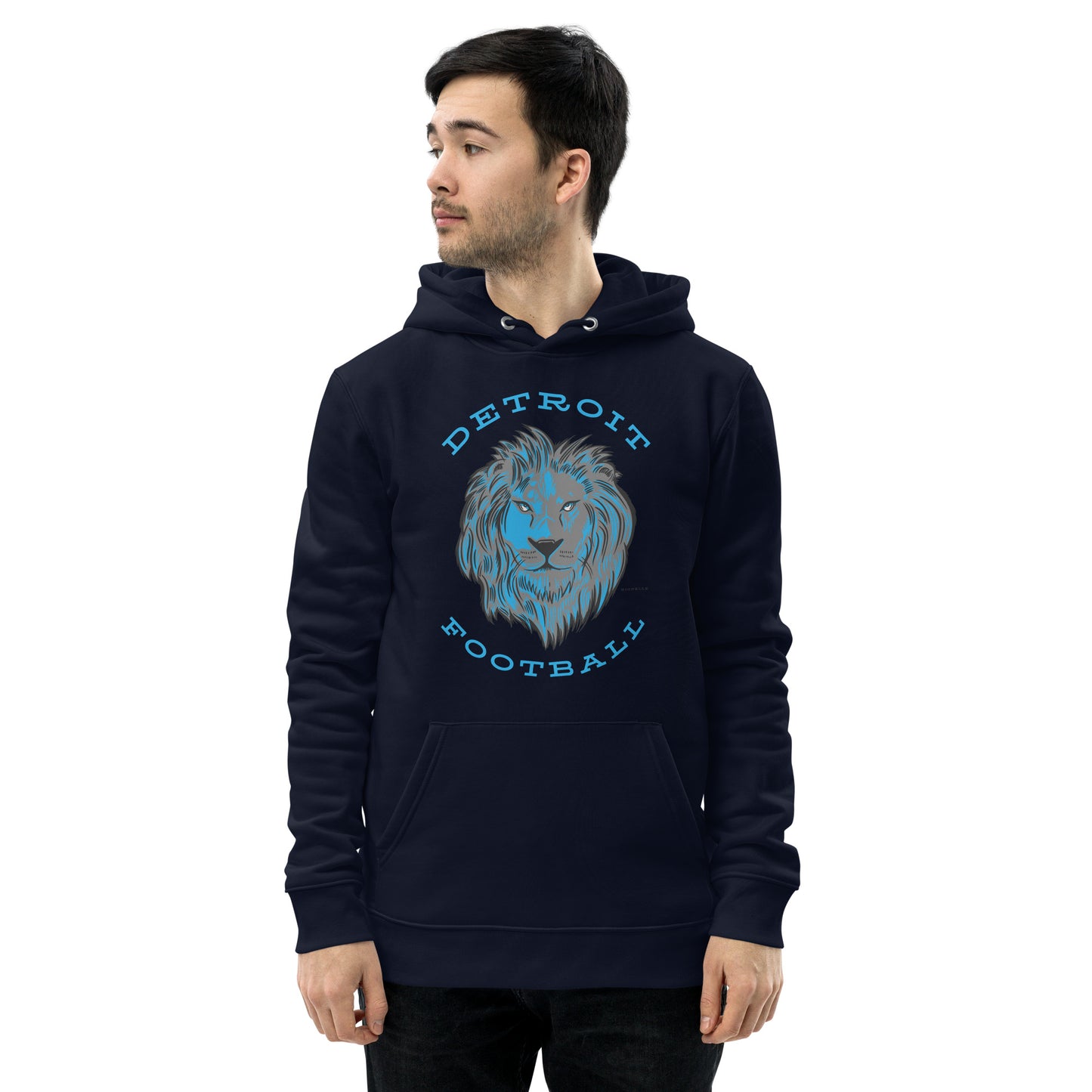 Detroit Football - Unisex Eco Hoodie