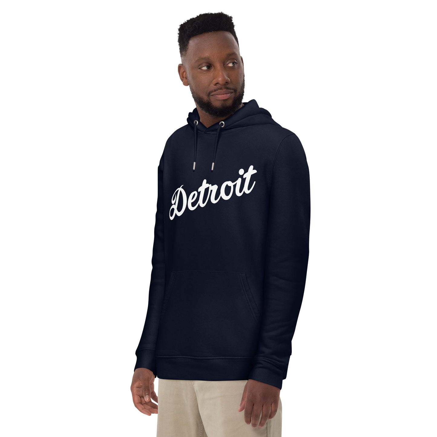 Detroit Script - Eco Hoodie