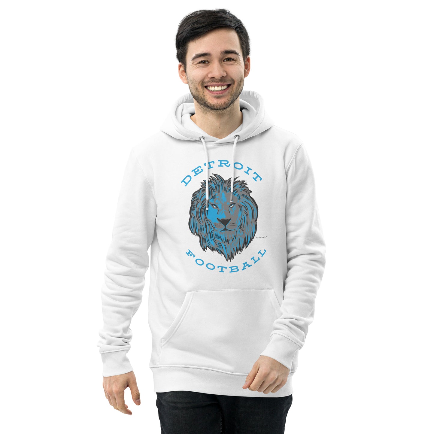 Detroit Football - Unisex Eco Hoodie