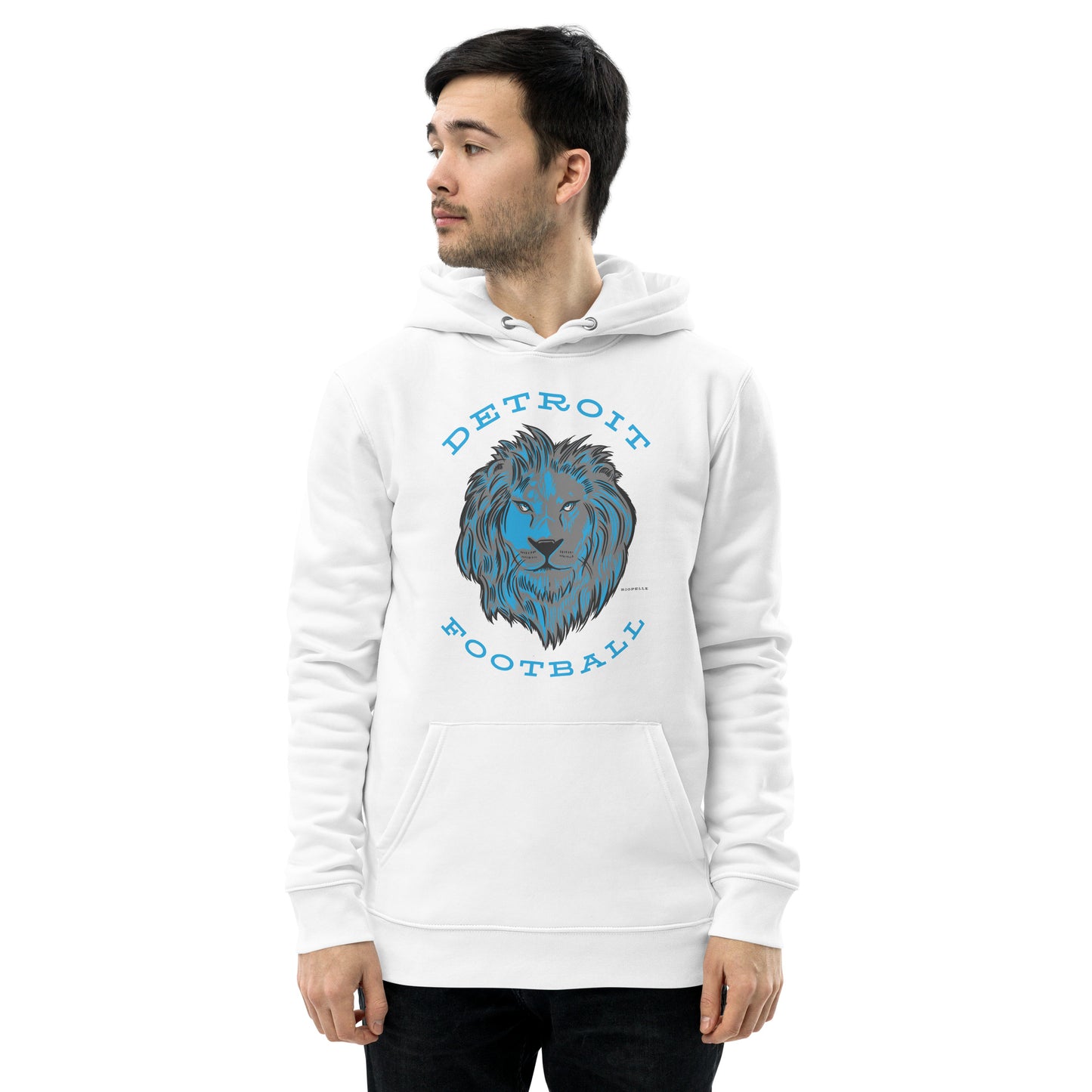 Detroit Football - Unisex Eco Hoodie