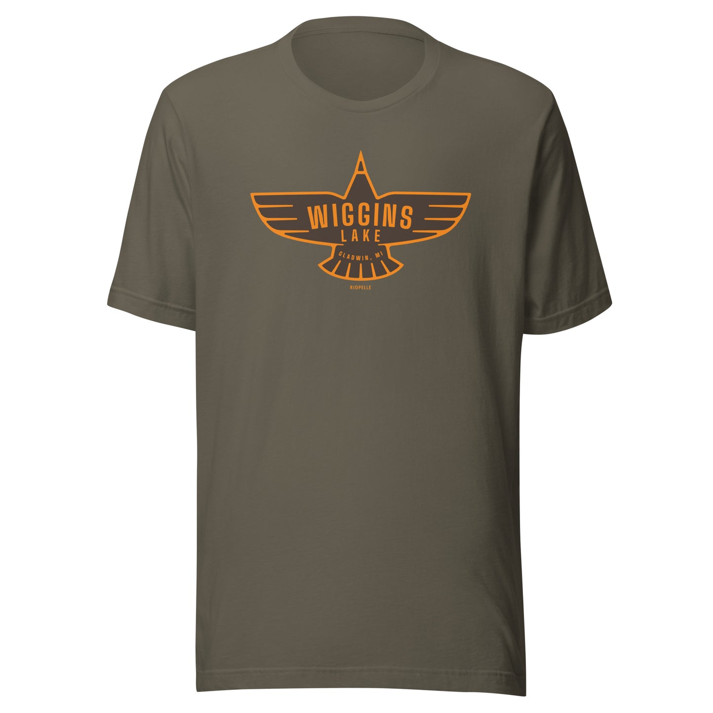 Wiggins Lake Eagle Icon - Unisex T-shirt