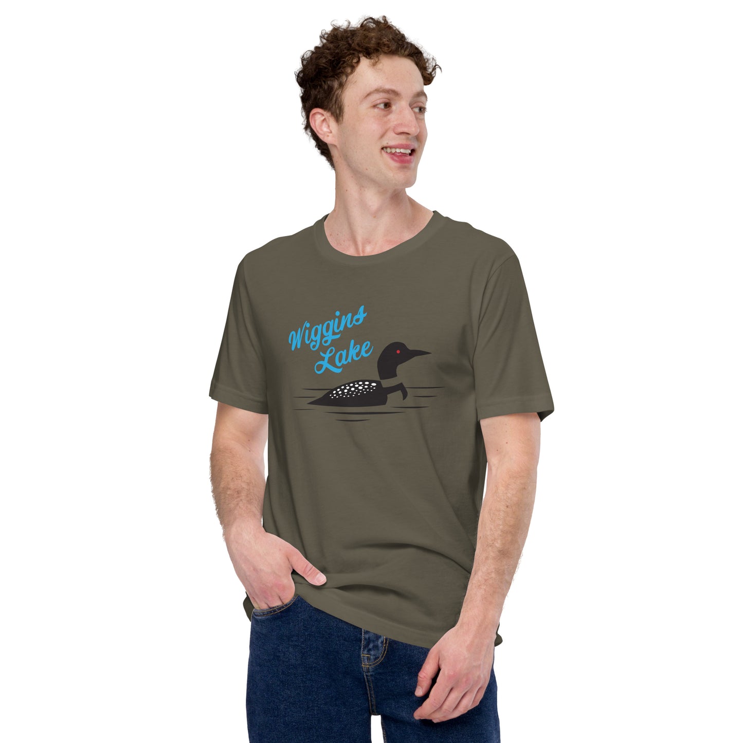 Wiggins Lake Loon - Unisex T-Shirt