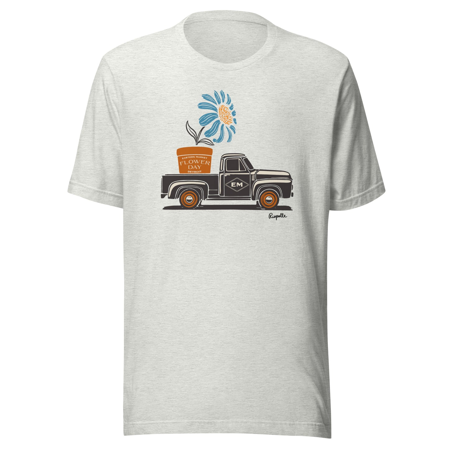 Eastern Market Flower Day - Unisex T-shirt