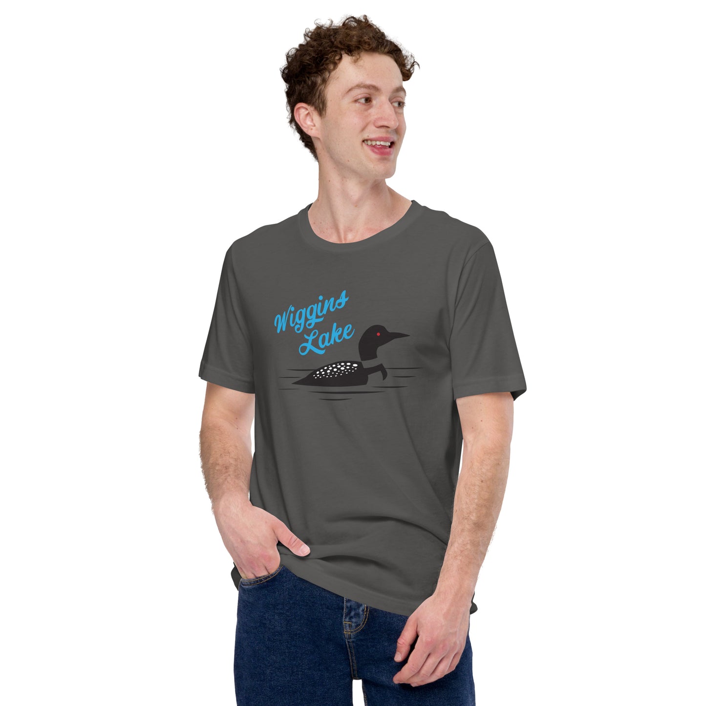 Wiggins Lake Loon - Unisex T-Shirt