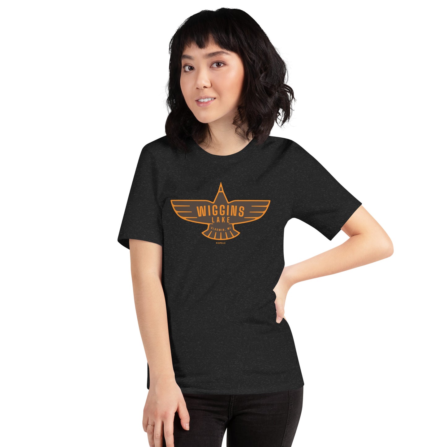 Wiggins Lake Eagle Icon - Unisex T-shirt