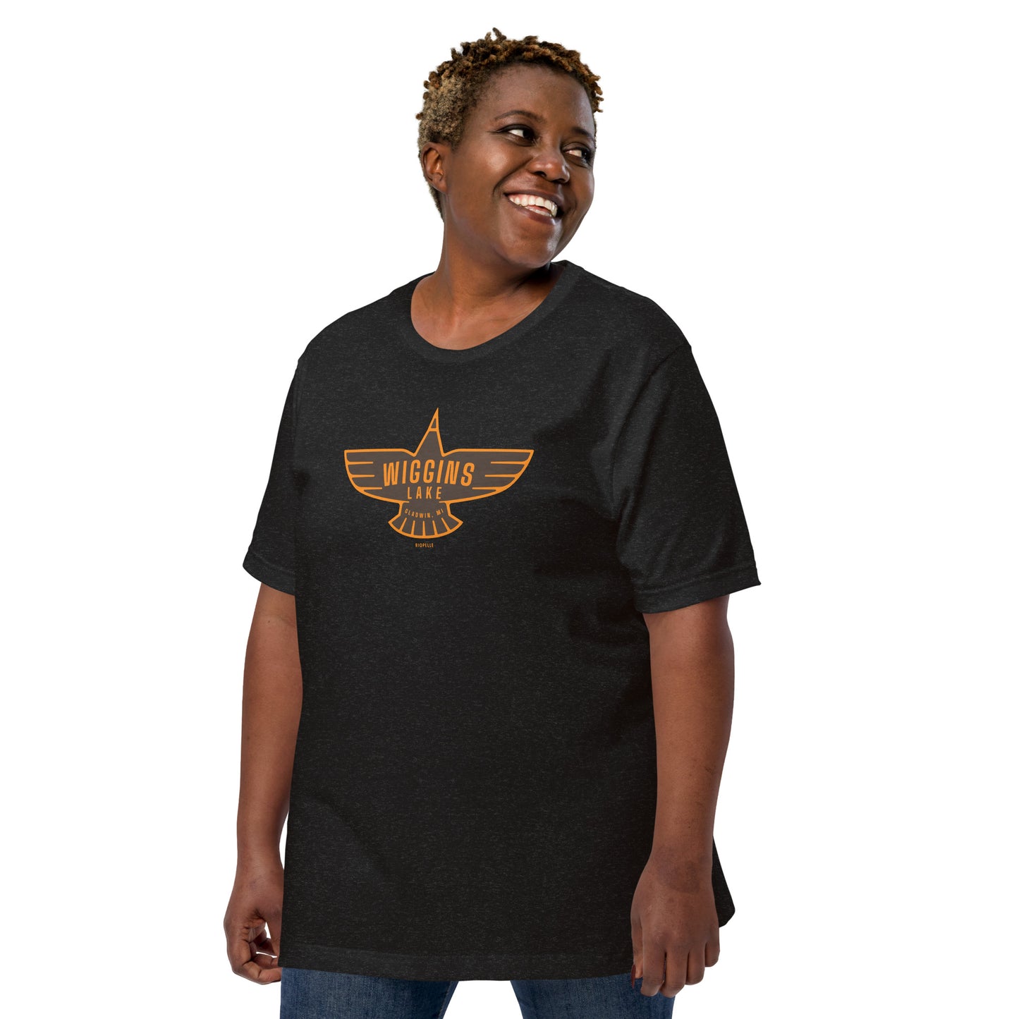 Wiggins Lake Eagle Icon - Unisex T-shirt