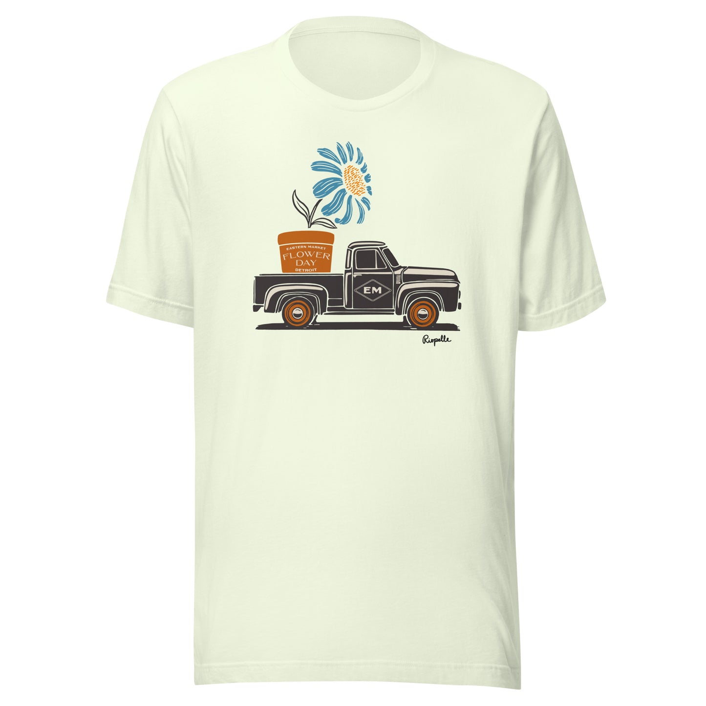 Eastern Market Flower Day - Unisex T-shirt