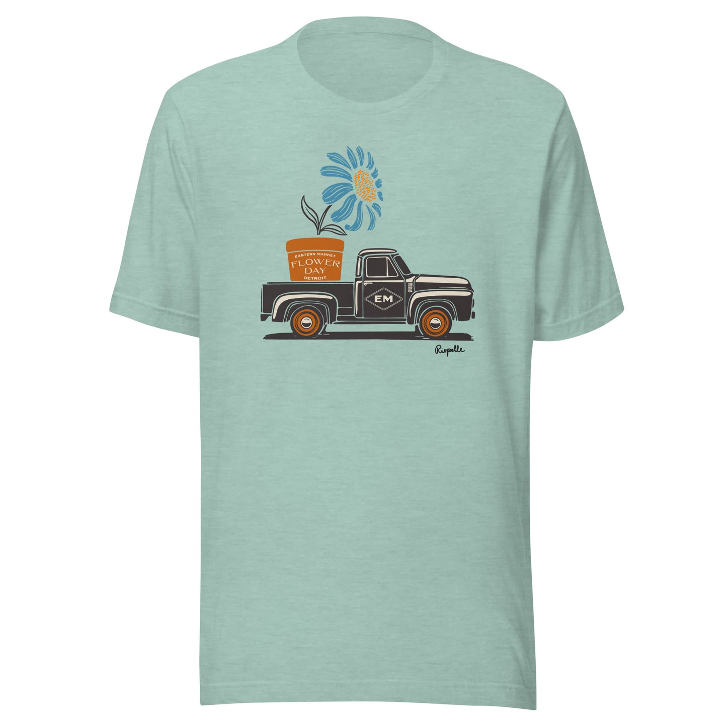 Eastern Market Flower Day - Unisex T-shirt