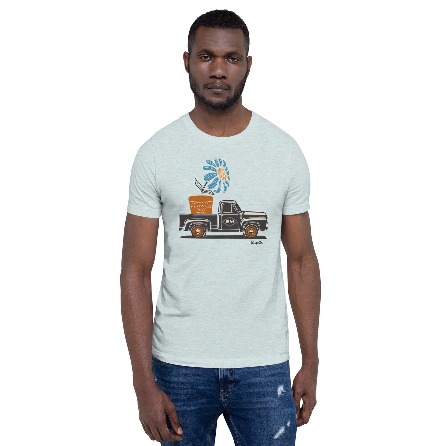 Eastern Market Flower Day - Unisex T-shirt