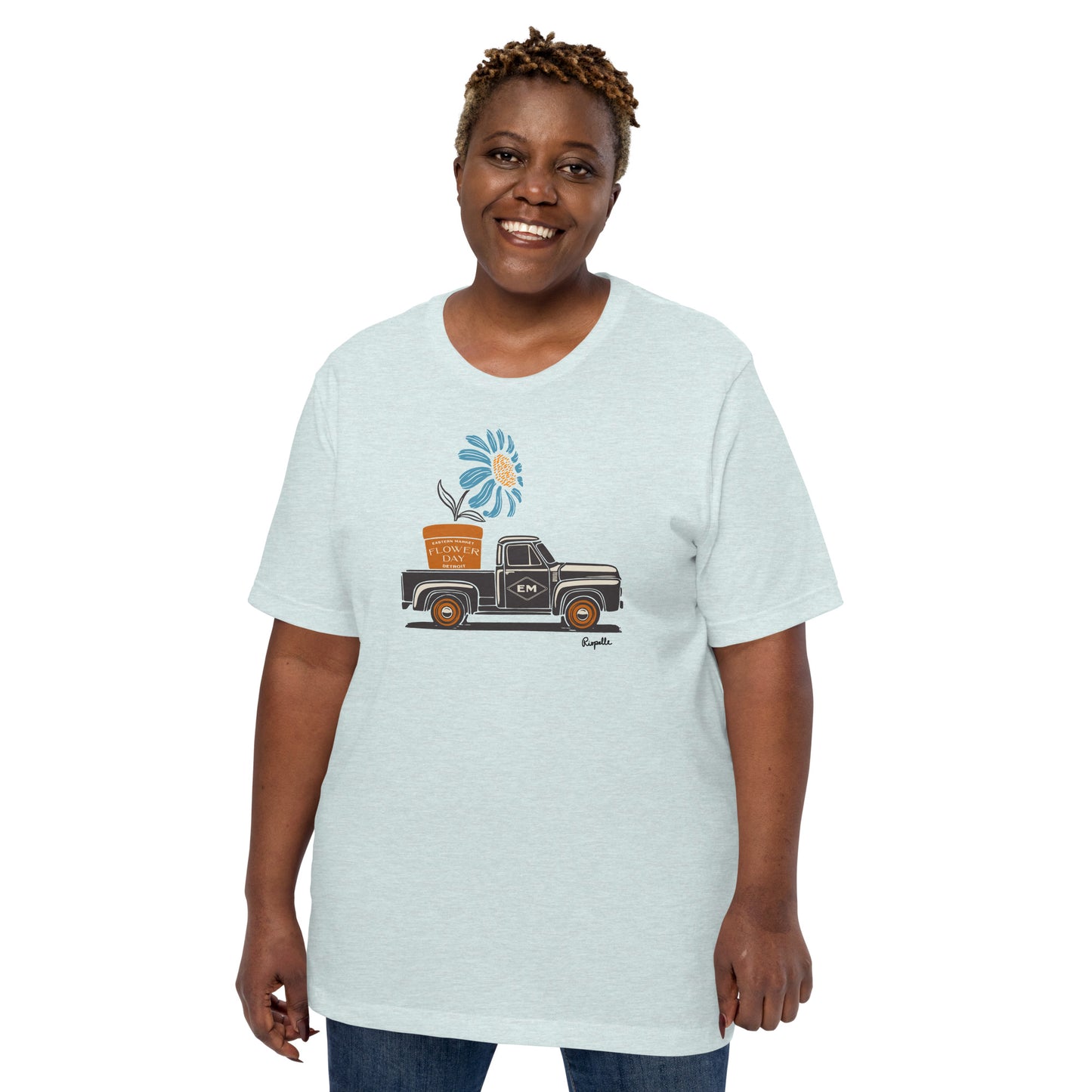 Eastern Market Flower Day - Unisex T-shirt